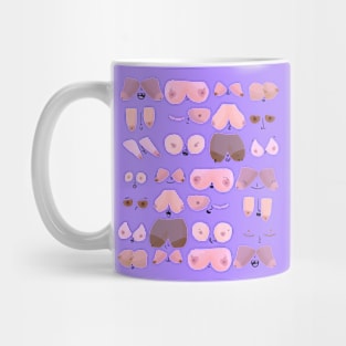 Every Flavour Boobs (purple) Mug